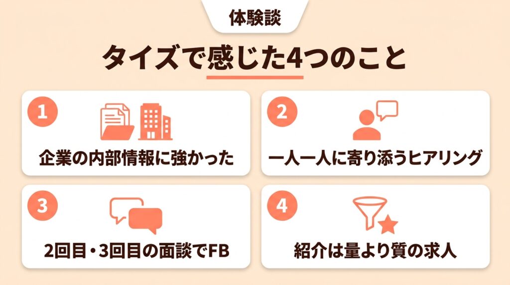 タイズ_体験した私が感じたこと4つ